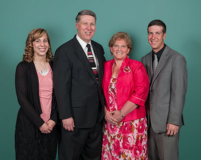 Pastor Bill Schneider and His Family